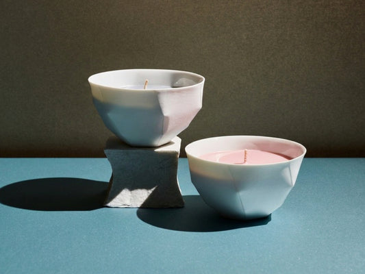 Bowl with scented candle | Lightscape | Sunny Side