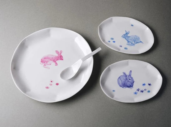 Ruth Gurvich artist originals (motif rabbits 2021)