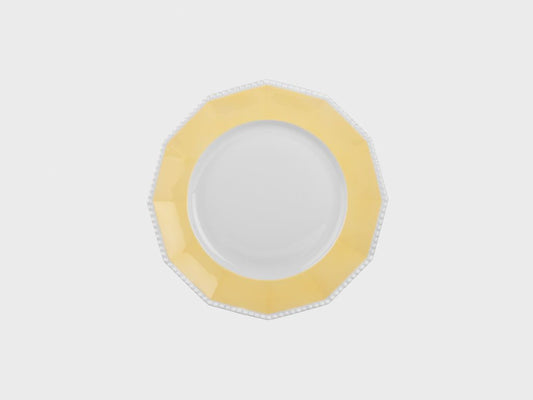Plate | Perl | Symphony yellow | 21 cm