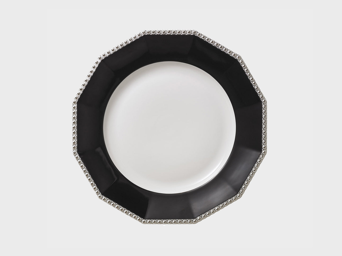 Teller | Perl | Schwarz Platin | 21 cm