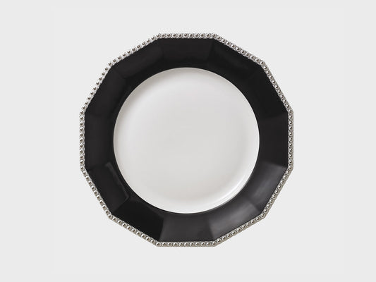 Teller | Perl | Schwarz Platin | 21 cm