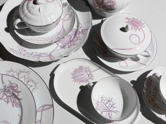 Teapot | 1.0 l | Flower of Life with Platinum Rim