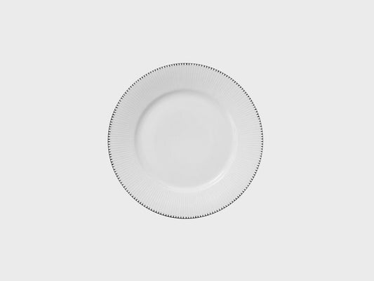 Plate | Adonis | Black tines | 19 cm