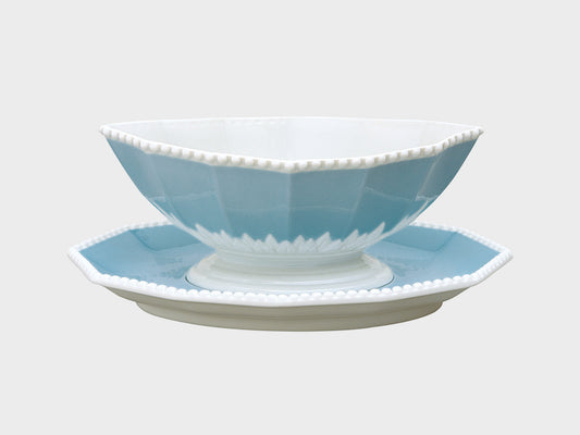 Sauce boat | Perl | Symphony blue