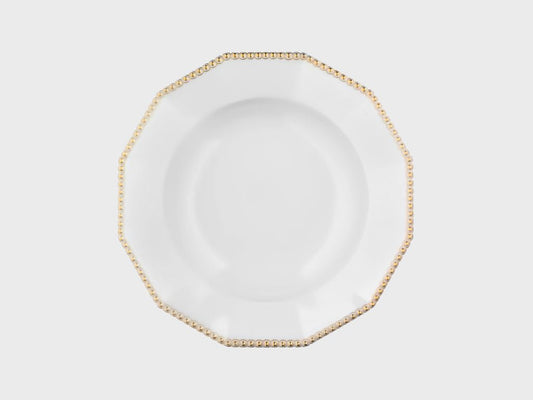 Plate | Perl | Gold | 27 cm