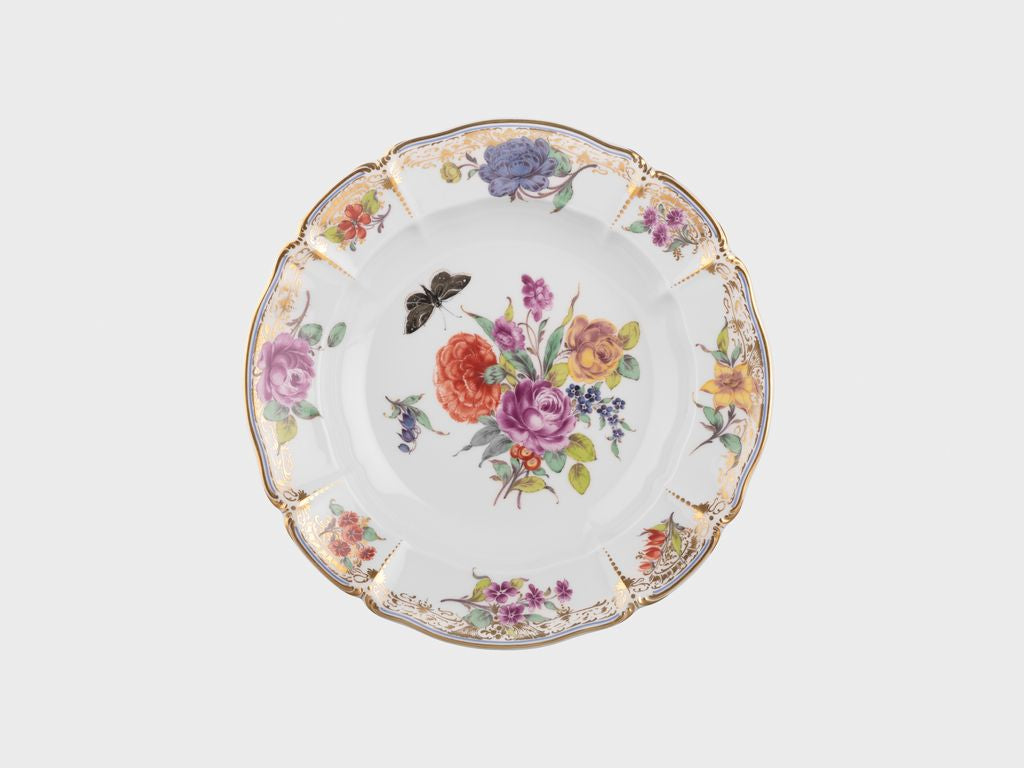 Plate deep | Rococo | Cumberland | 25 cm