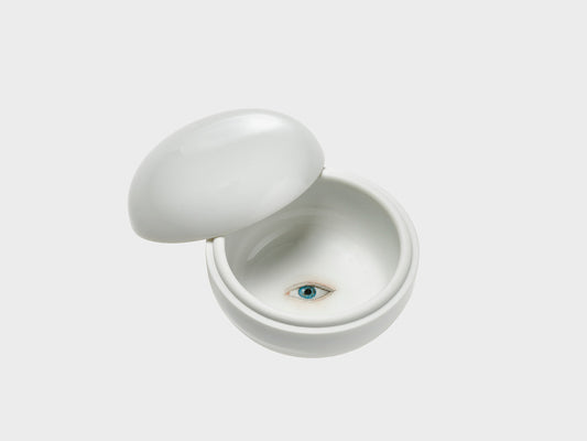 Candy box with painted eye