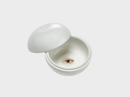 Candy box with painted eye