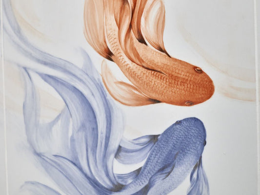 Wall tile | Dancing Fish